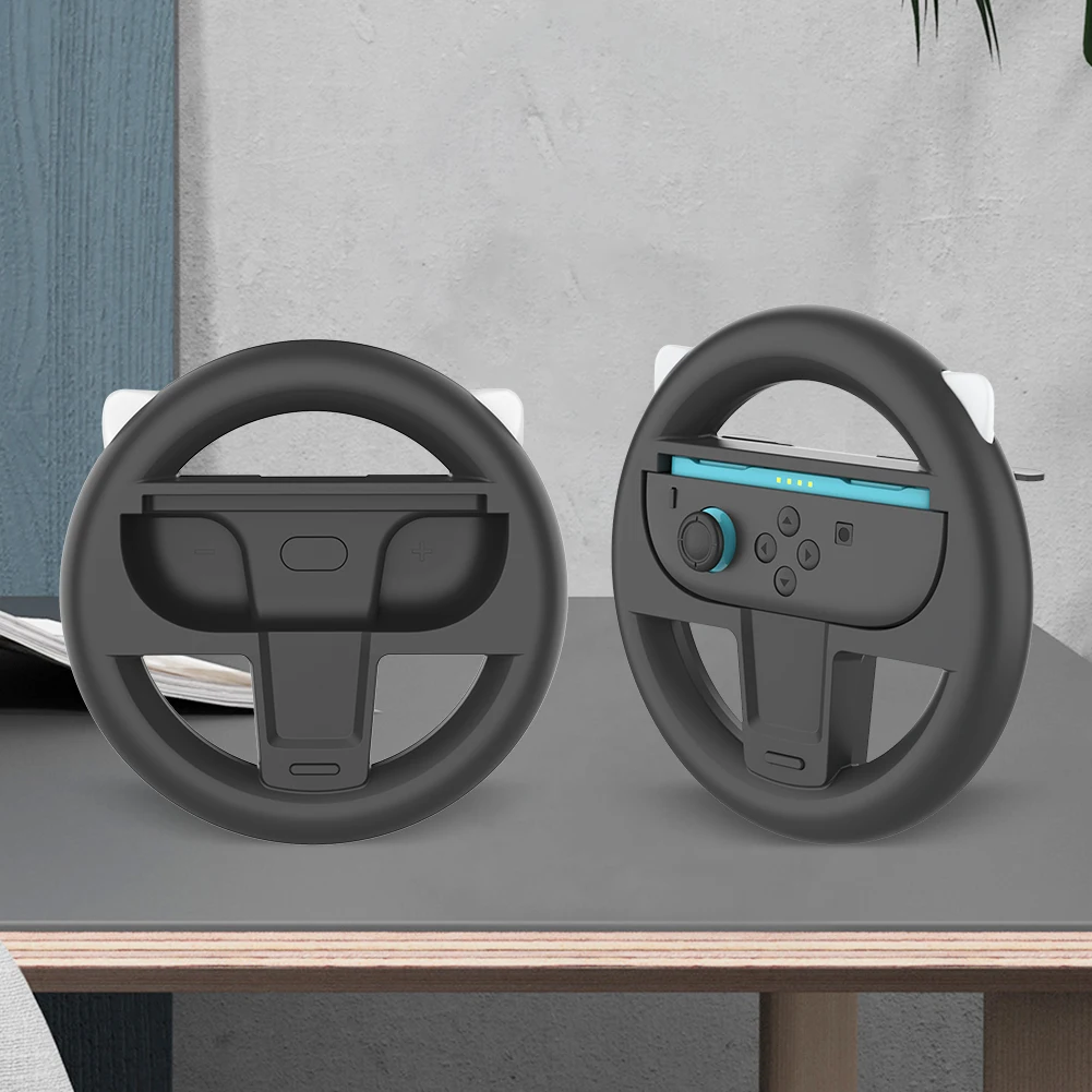 2 шт., контроллер ручки колеса, многоразовый игровой гоночный руль, эргономичный джойстик, рулевое колесо для NS2, игровые аксессуары