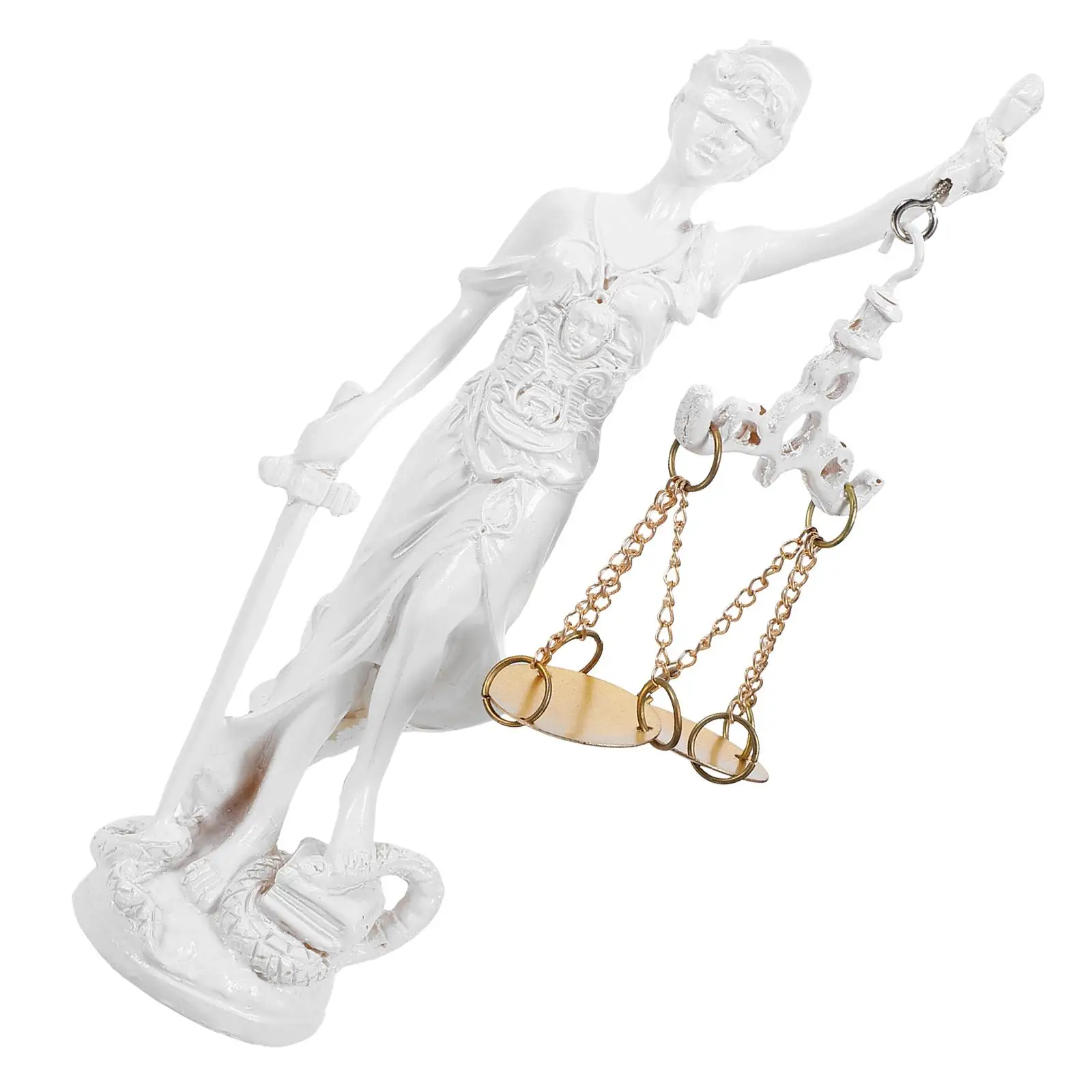 

Bookshelf Statue of Baby Home Decor Desk Decorations for Women Office Resin Goddess