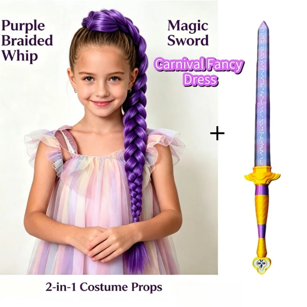 Outfits Roleplay Cosplay Prop For Men And Women, Upgraded Symbol Sword for Rumy, Zoe Darts 2026 Carnival Costume Accessories