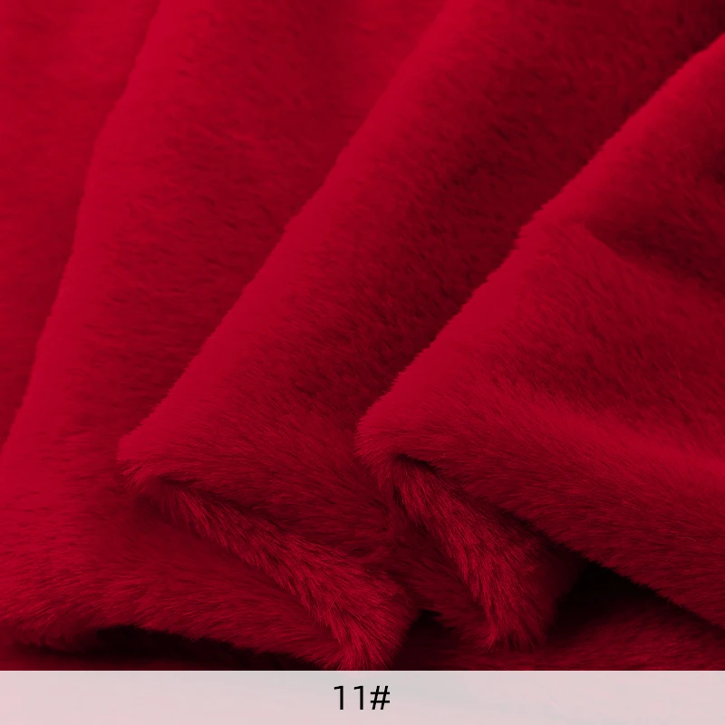 8mm Imitation Rabbit Fur Fabric Soft Short Plush For Warm Scarf, Doll,DIY Plush Toys Fabric Background Display Cloth 50x50cm/1m, image 12