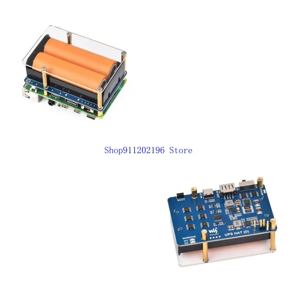 

P82A Stable Performances UPS HAT for Raspberry 3/3B+/4B Protect Circuit for Safety