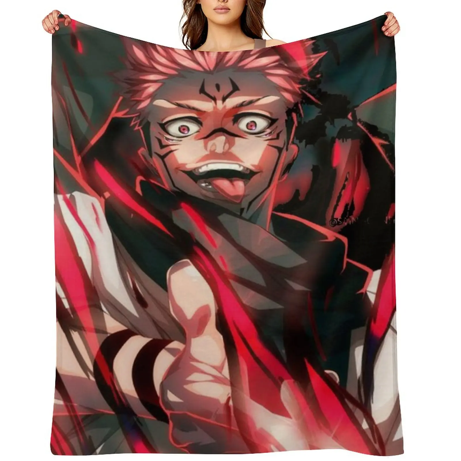 

sukuna Throw Blanket Beautifuls Blankets For Baby Beach Summer Beddings Blankets