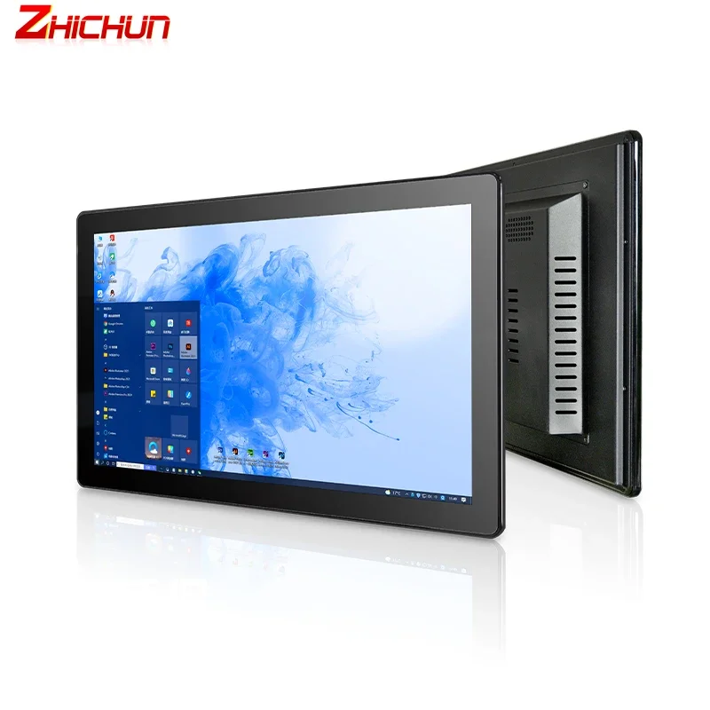 industrial pc  touch screen 15.6 inch glove touch pcap fast respone display wall mount touchscreen  for marine