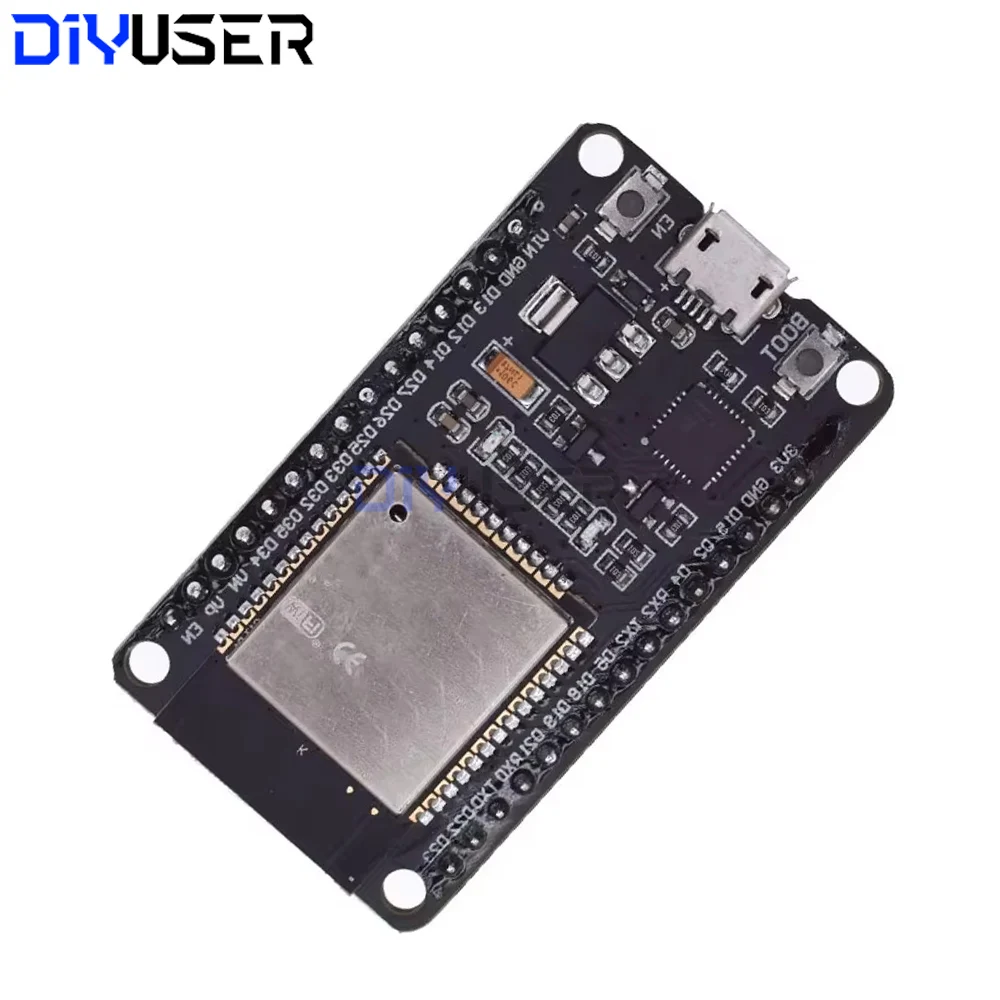 ESP32 Development Board with CH9102X USB Chip, Dual Core WiFi + Bluetooth 4.2 Module for IoT