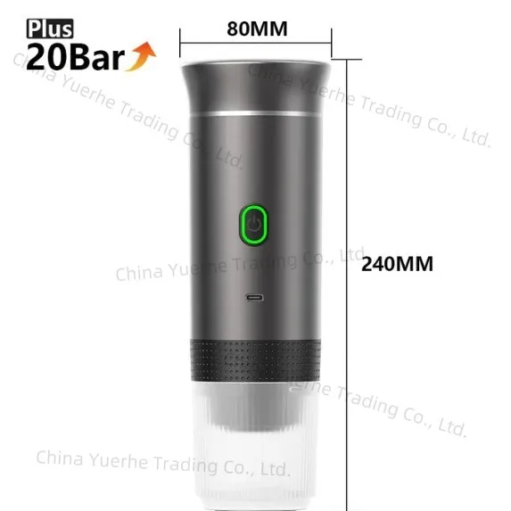 

Capsule Coffee Machine Wireless Electric Portable Espresso Coffee Machine