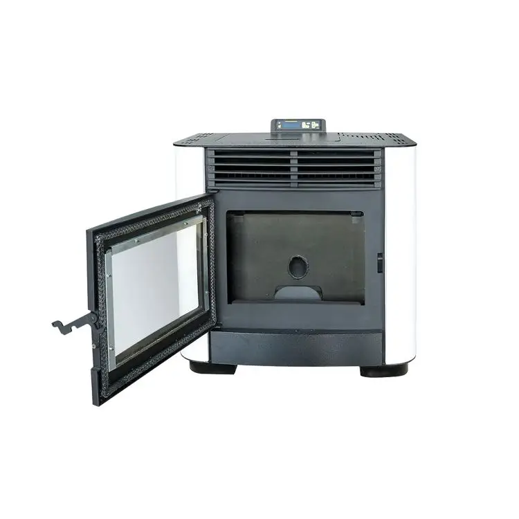 Flueless Biomass Straw Ventless Pellet Stove For Sale