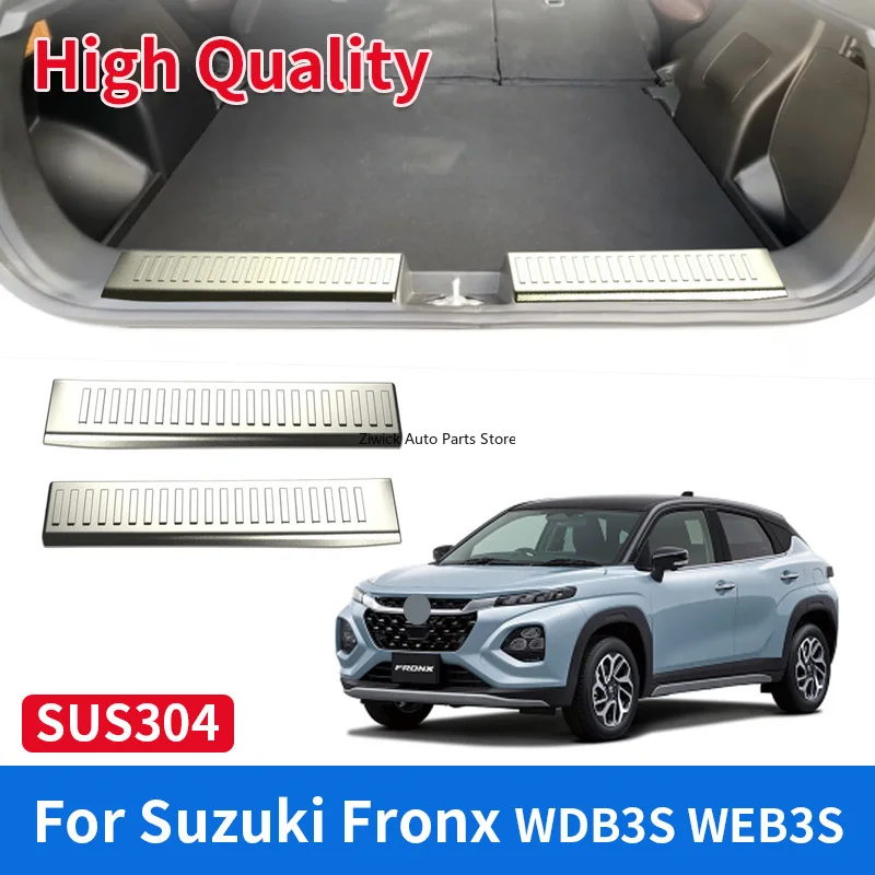 

2 шт. защитная полоса багажника из нержавеющей стали, подходит для Suzuki Fronx WDB3S WEB3S 10/2024 ~ аксессуары