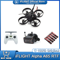 iFlight Alpha A65 Analog 1S RTF Ultralight Indoor Brushless Sleeve FPV Starter Traverser TinyWhoop Quadcopter