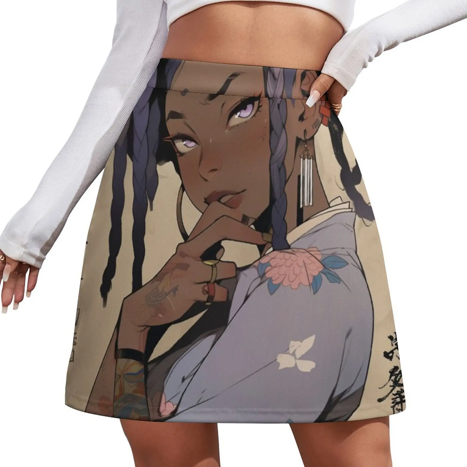 

Geisha of Color 2 Mini Skirt Skirt satin rave outfits for women Miniskirt woman