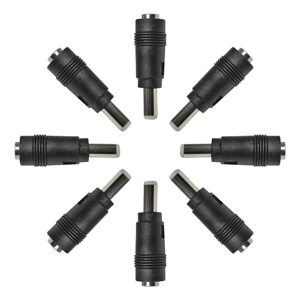 1pcs DC Connector 5.5x2.1mm female to 5.5x2.5mm Male Plug Converter and 2M PU 6x4 Air Pipe Woodworking Tools