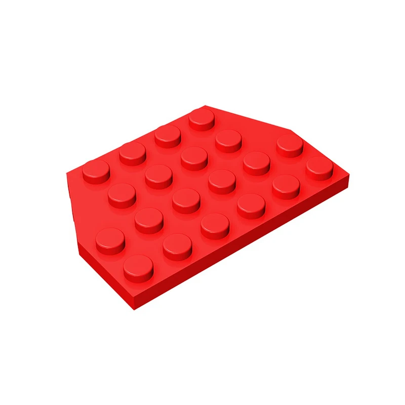 Gobricks-bloques de construcción, placa de GDS-704, 26 grados, 4x6, compatible con lego 32059, técnica educativa DIY para niños