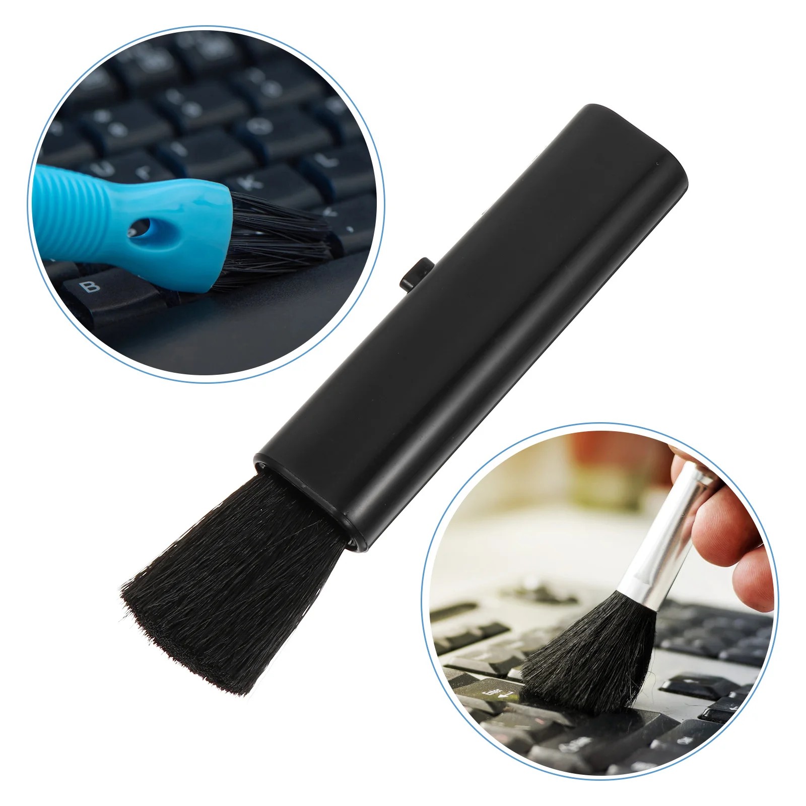 

6Pcs Desktop Keyboard Cleaning Brush Small Mini Broom Household Dust Cleaning Tool Kit Keyboard Brush Mini Broom