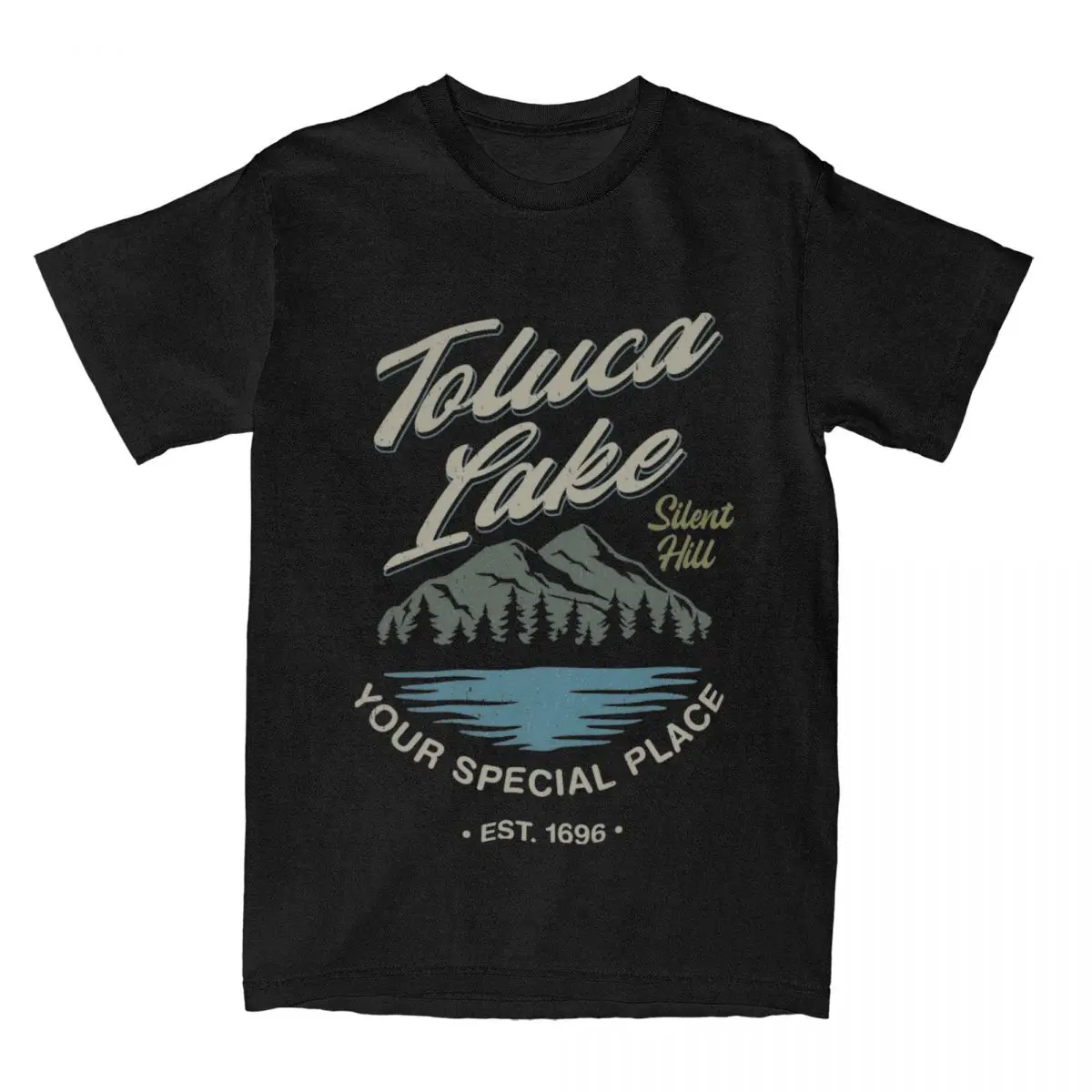 

2025 Men Women's T-Shirt Toluca Lake Silent Hill T Shirts Trendy Cool Horror Game Tee Shirt Aesthetic Loose Tops Cotton Clothing