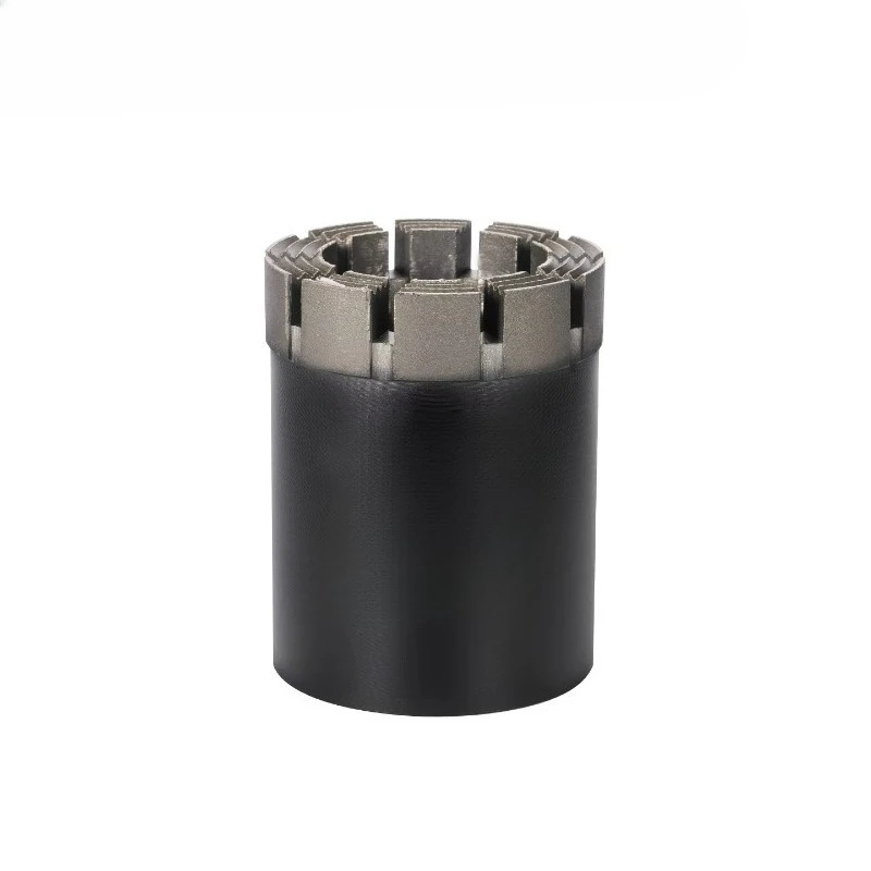 Impregnated diamond drill bits are high-speed and wear-resistant for geological exploration
