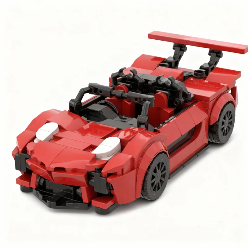 

313pcs MOC ToyatoMr2 Spyder Zzw30 Body Kit LP Warrento Super Vayroce Cars Model Building Blocks Architecture Toy Christmas Gifts