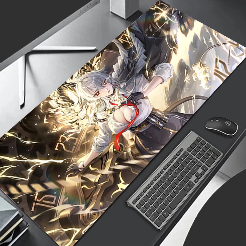 لوحة ماوس مطاطية ملحقات الألعاب ألعاب الكمبيوتر Wuthering Waves Zani Cabinet Carpets مكتب الكمبيوتر حصيرة مكتبية لوحة المفاتيح #3
