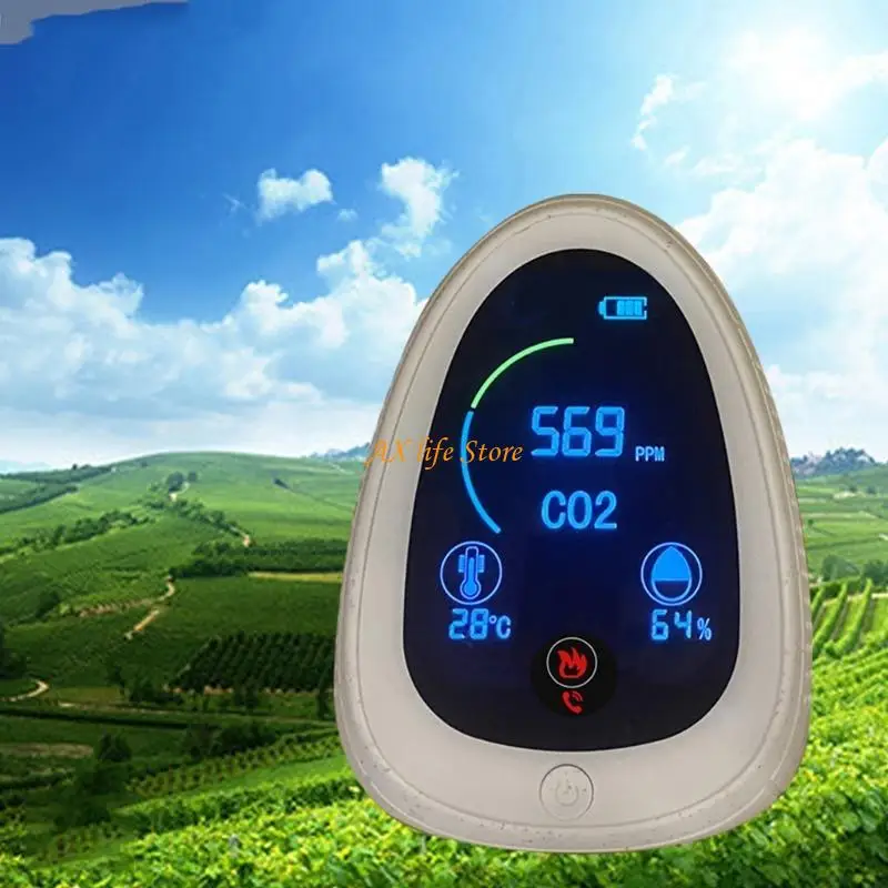 

J2HA CO2 -метр DETECTOR DETECTOR DETECTOR DETER DETARD DETARD DETARDY TAMP