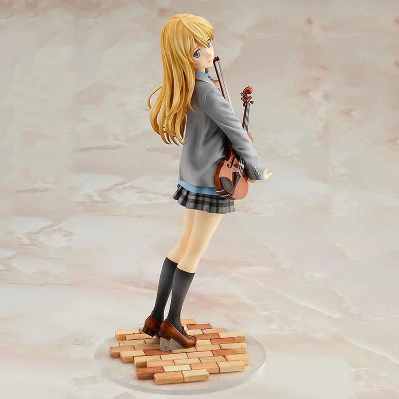 Genuine Original GSC Your Lie in April Miyazono Kaori Action Anime Figure PVC Collectible Model Dolls Statuette Ornament Gift