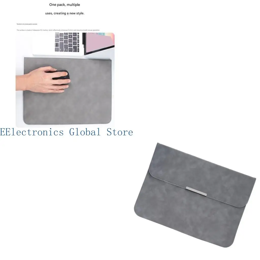 462B Leather Laptop Case with Stand For 10/14/15inch Devices Anti Slip Padding Management System Weatherproof Construction