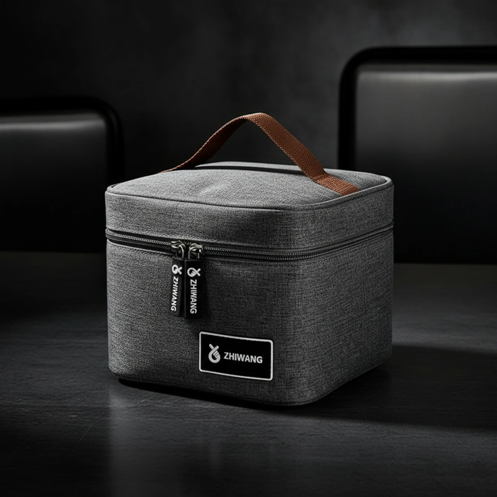 Lunch Bag with Pocket Compact Lunch Bag with Handle Insulated Sturdy for Adults, Office, School