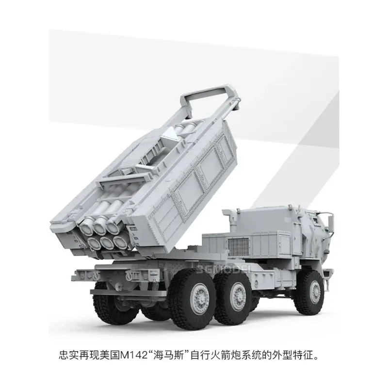 プラモデル おもちゃ オーナメント MENG 組み立て済みプラモデルキット 72004 アメリカ M142 ハイマス、自走式ロケット発射システム 1/72