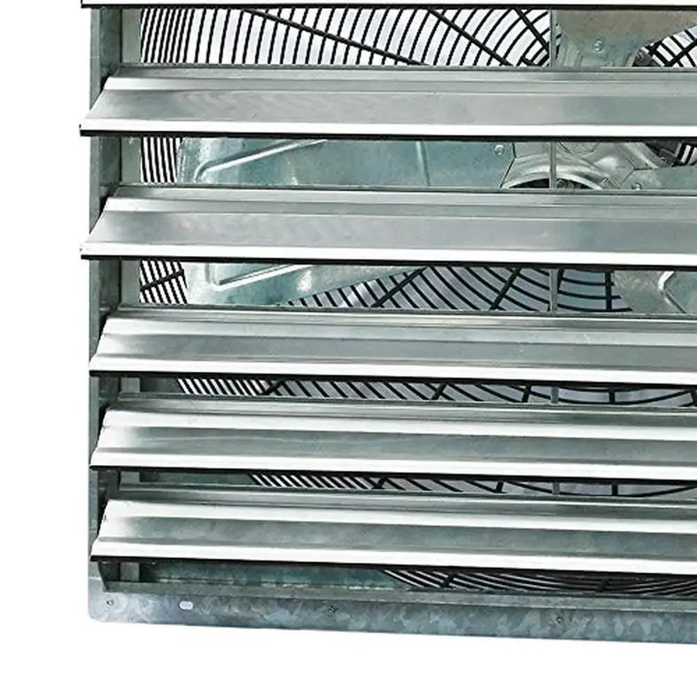 30" Ventilatore di scarico per otturatore a parete Casa Soffitta Capannone Garage Ventilazione Pala 5088 CFM Resistente agli agenti atmosferici Potente e