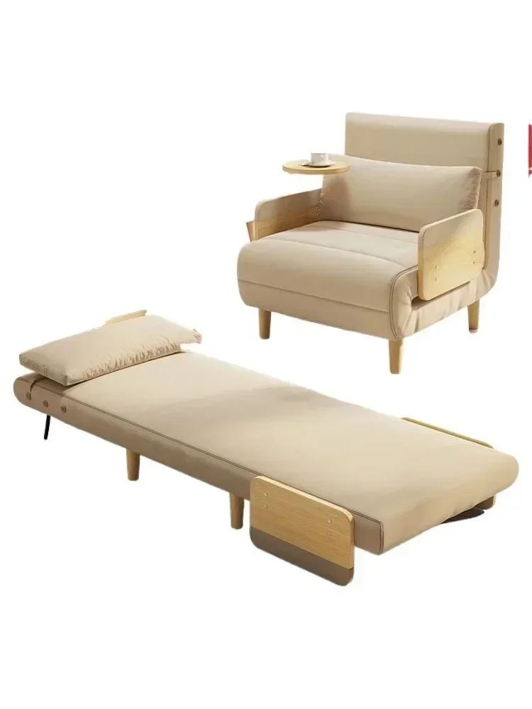 dual-purpose single Japanese fabric small apartment living room folding bed nap