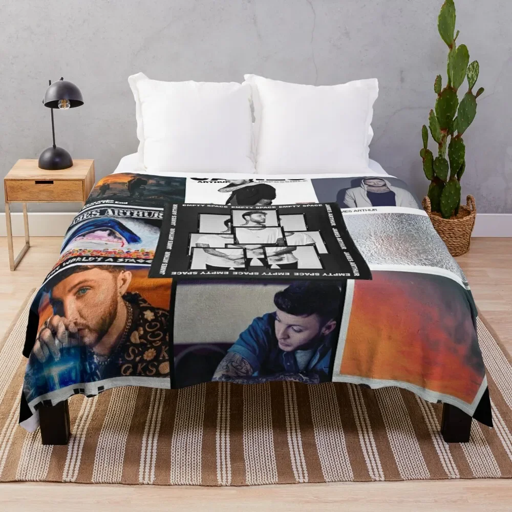 James Greatest Albums Throw Blanket Vintage Decorative Sofas Blankets