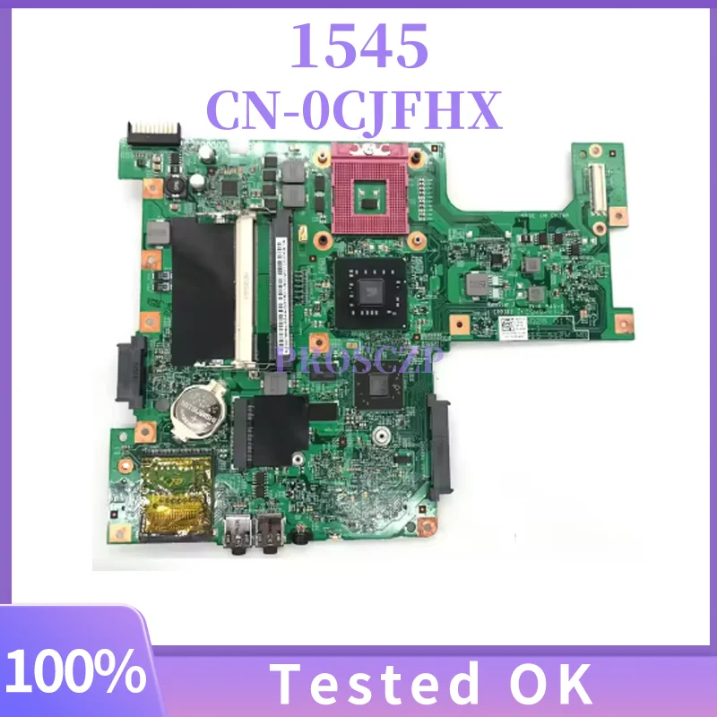 

0H314N 0G849F 0CJFHX Mainboard 48.4AQ01.031 48.4AQ28.011 48.4AQ12 For DELL Inspiron 1545 Laptop Motherboard GM45 100%Full Tested