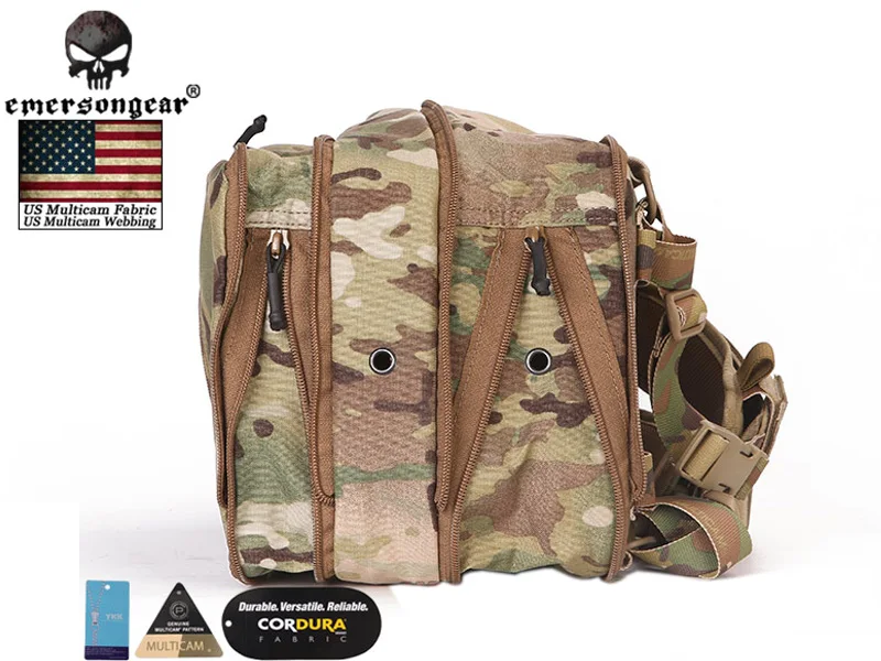 Emerson Tactical Hydration Backpack Molle Pouch Military Travel Multi-purpose Shoulder Bag EM9324