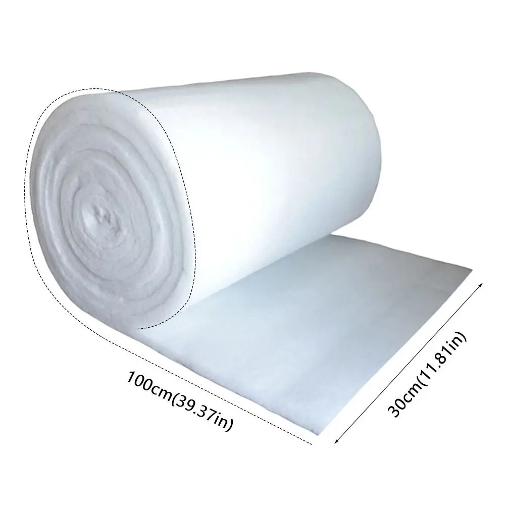1Pcs 30x100cm Sound Absorbing Cotton Flame Retardant Polyester Fiber Wool Speaker Cabinet Accessory Sound Insulation view 5