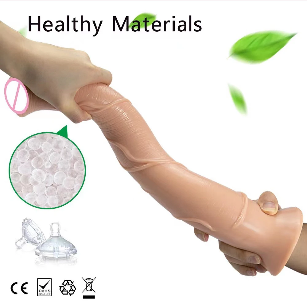 Huge Dilldo Horse Phallus Animal Penis For Women Men Adult 18 Sextoy​ Female Masturbator Suction Cup Anal Plug Butt Plug Sexshop