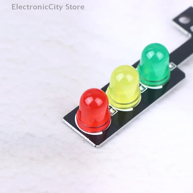 

5/10pcs 5V 3 Color Mini DIY Electronics Projects Traffic Light LED Display Module Red Yellow Green LED Module Signal Light
