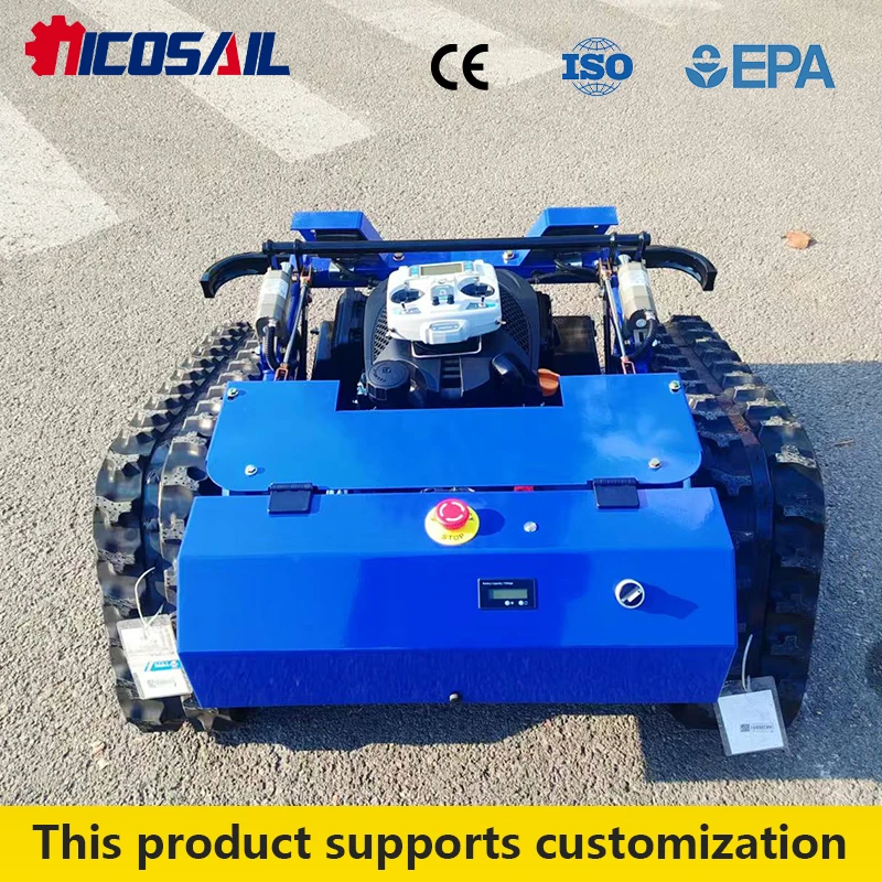 

24V QL500 Remote Lawn Mower with Customizable Snow Shovel Adjustment, Multi-scene Use, FCC Certified for US Market