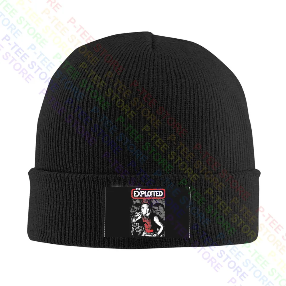 The Exploited Lets Start A War Baseball Cap Snapback Caps Knitted Bucket Hat