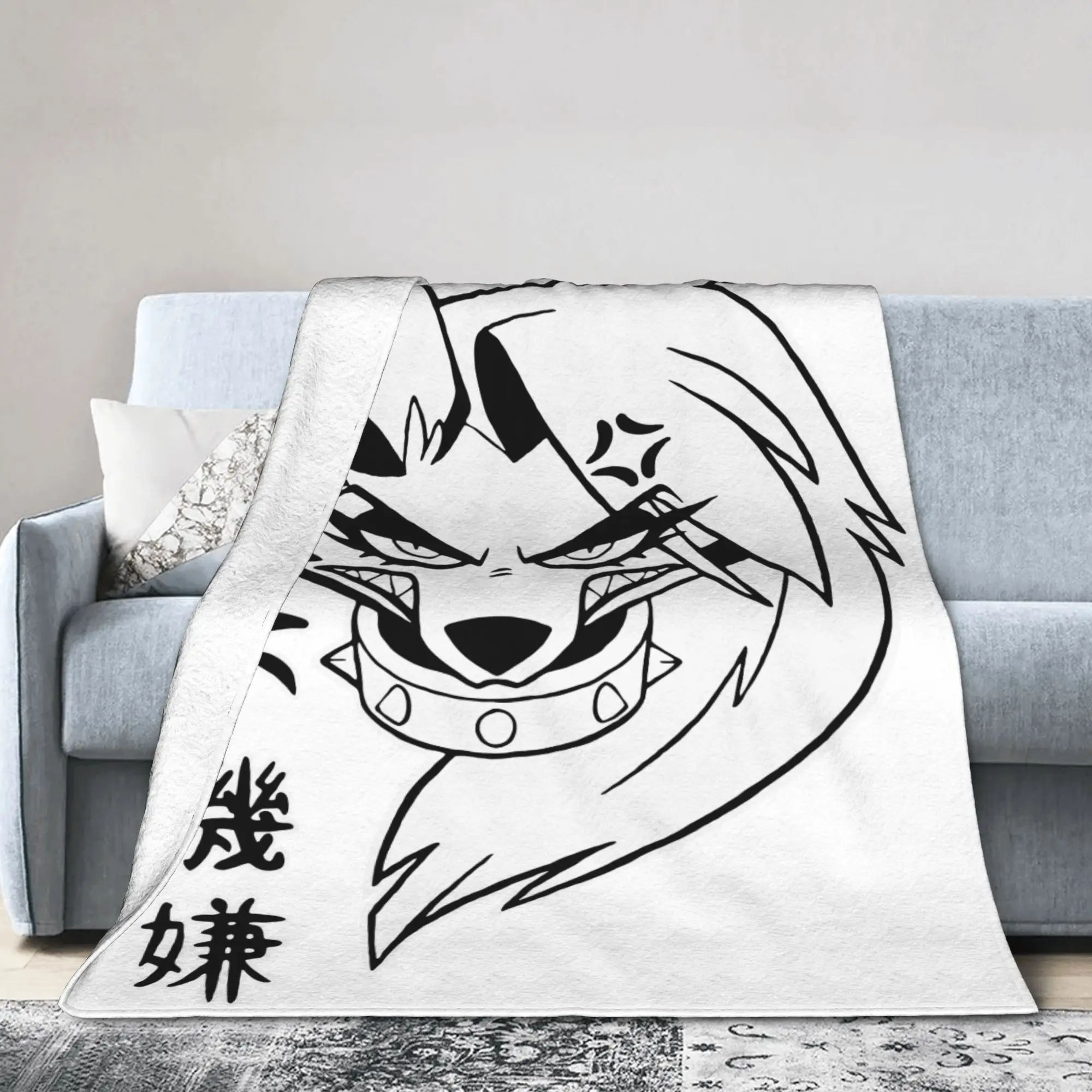 Loona Blanket Anime Fleece Throw Blanket Bedroom Sofa Personalised Soft Warm Bedspreads,