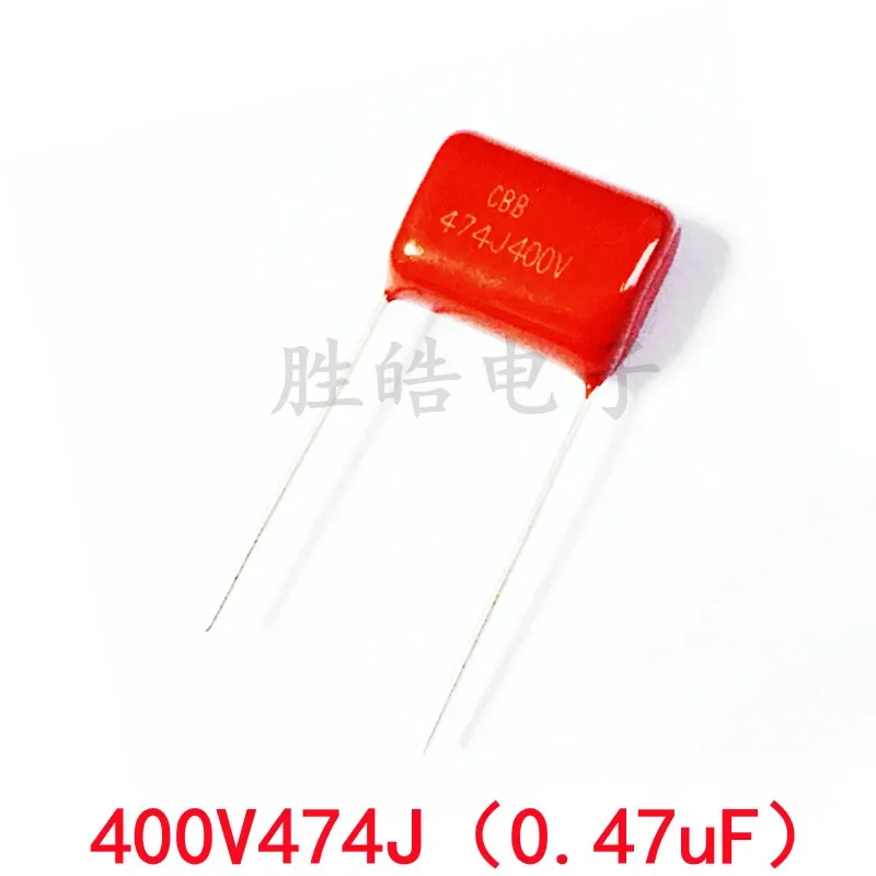 10piece New 400V474J High Quality 5% 0.47UF Pitch 15mm 470NF 400V 474 CBB Polypropylene Film Capacitor Good Quality DIP