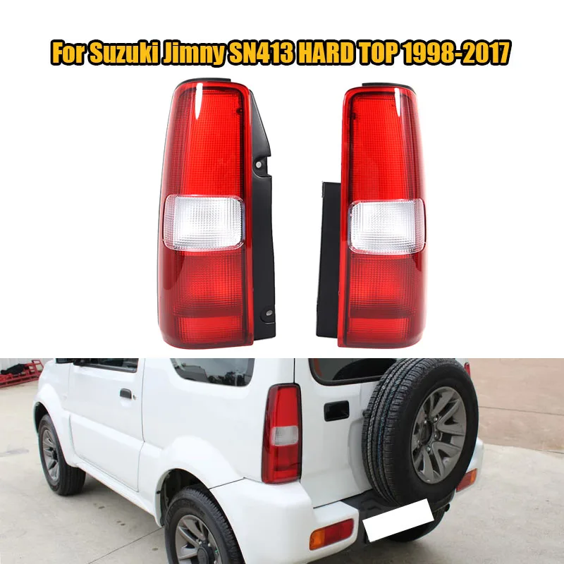 

Car Accessories Rear Bumper Tail Light Brake Stop Reverse Lamp Tail Lamp Without Bulbs For Suzuki Jimny SN413 HARD TOP 1998-2017