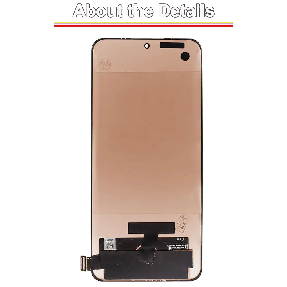 Tested AMOLED LCD for Xiaomi 12 2201123G LCD Display Touch Screen Digitizer Replacement Assembly for Xiaomi 12 LCD with Frame image 4