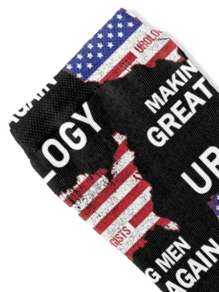 Urology Making Men Great Again Urologists USA Flag Gift Ideas for Urologist Professionals Urology Doctors Nurses Teachers Socks