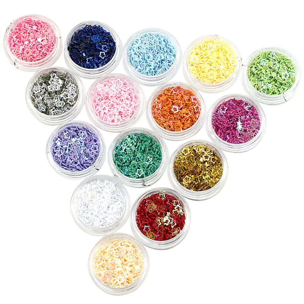 Paillettes glitter per unghie per unghie acriliche Decorazione fai da te Lavorazione dettagliata Perfetta per eventi speciali Glitter per il corpo