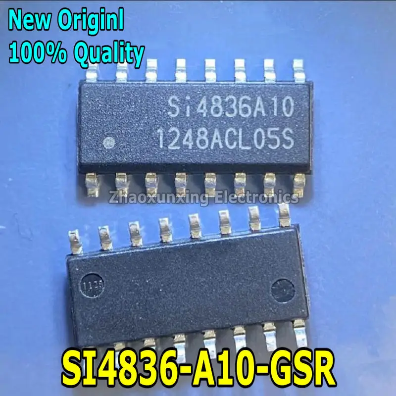 5~20PCS   New    SI4836-A10-GSR     SI4836-A10    SI4836A10   SI4836     SOP-16   Chipset