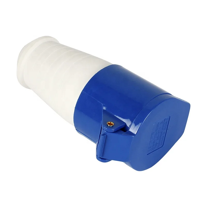 32A صندوق الطاقة مقبس القارب المقاوم للماء والمكونات RV RV مدخل بحري أسود RV الملحقات