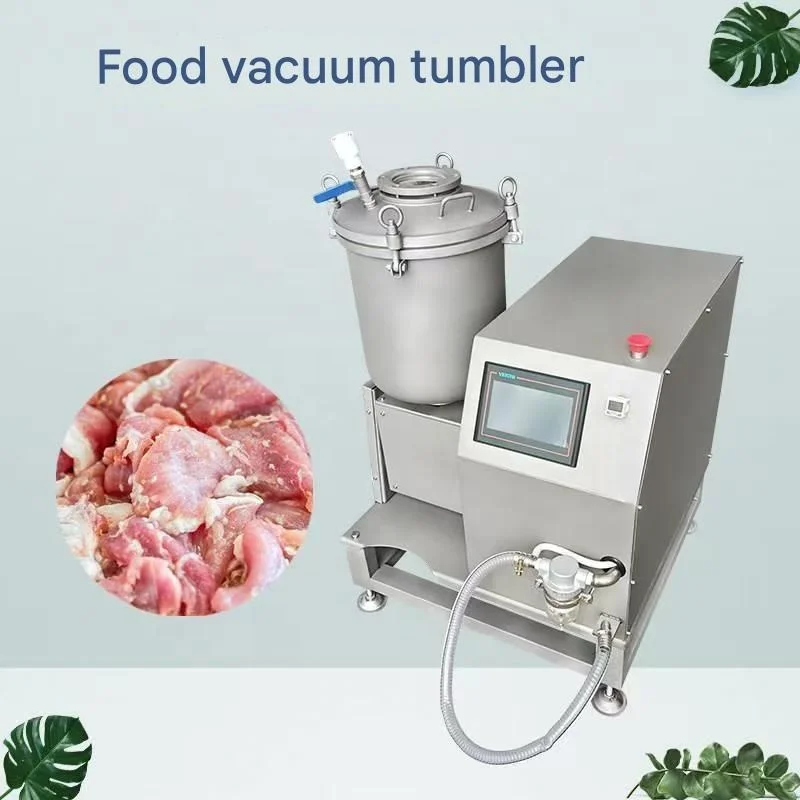 Small Vacuum Tumbler Laboratory Vacuum Marinating Machine Chicken Leg Pork Beef and Lamb Marinating and Mixing Machine