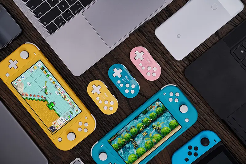 8BitDo Zero 2 Bluetooth Gamepad，Mini Game Crontroller for Nintend Switch PC Windows Android MacOS. - 6