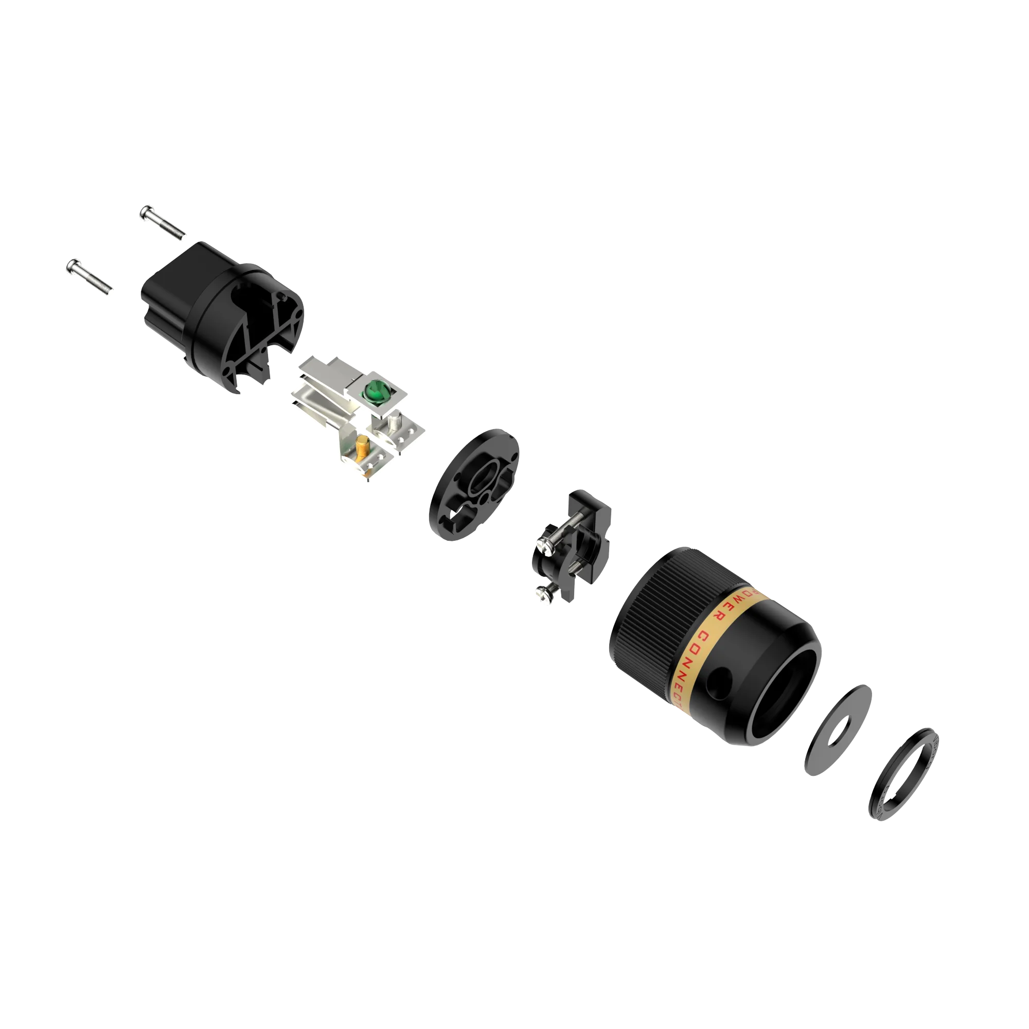 Viborg VF520R 99.99%ทองแดงบริสุทธิ์โรเดียมชุบ20A IECเชื่อมต่อไฮไฟAC 20Aหญิงเสียบ