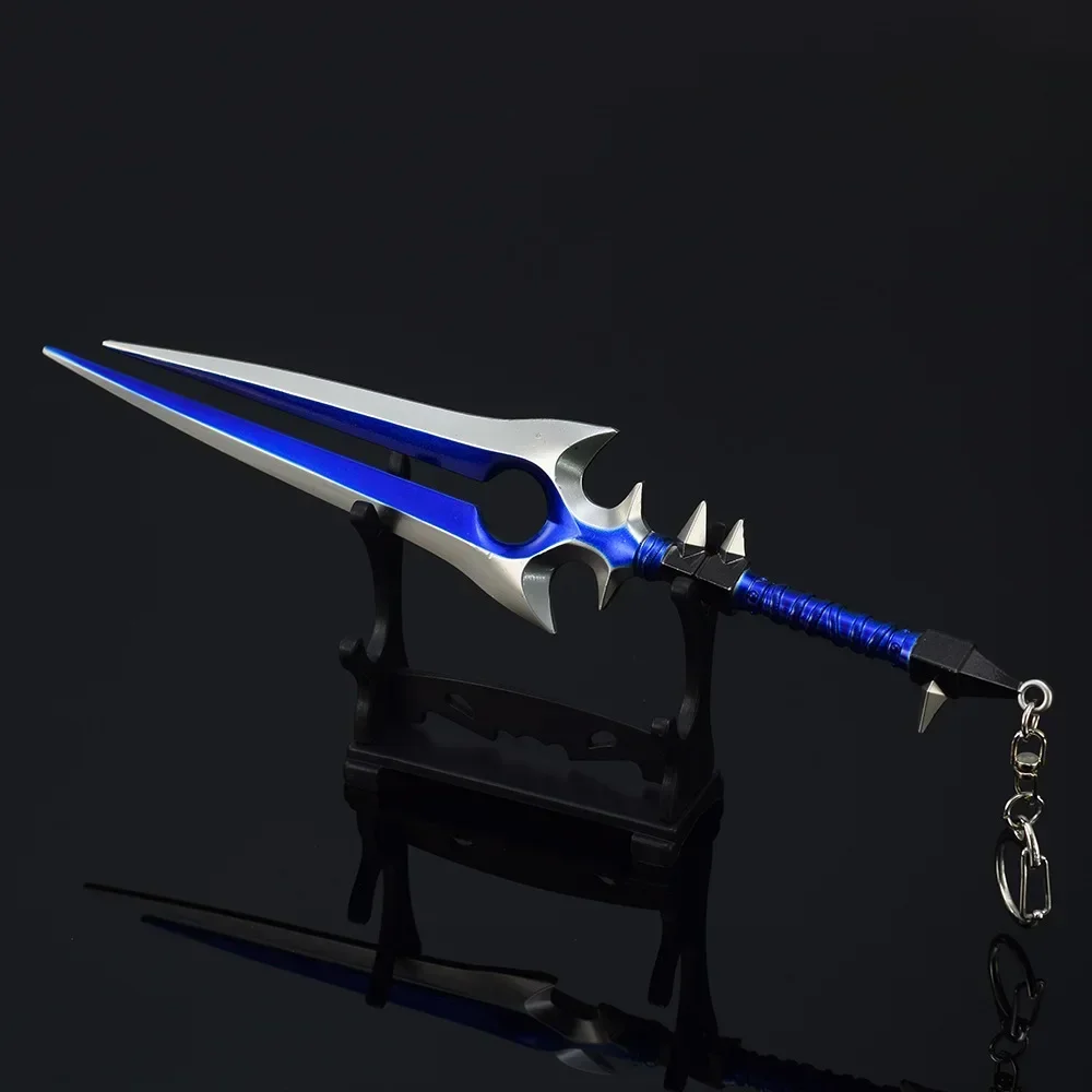 

22cm Thunderfury Blessed Blade of the Windseeker Anime Ornaments Metal Desktop Display Toy Collection Gift from Warcraft Game