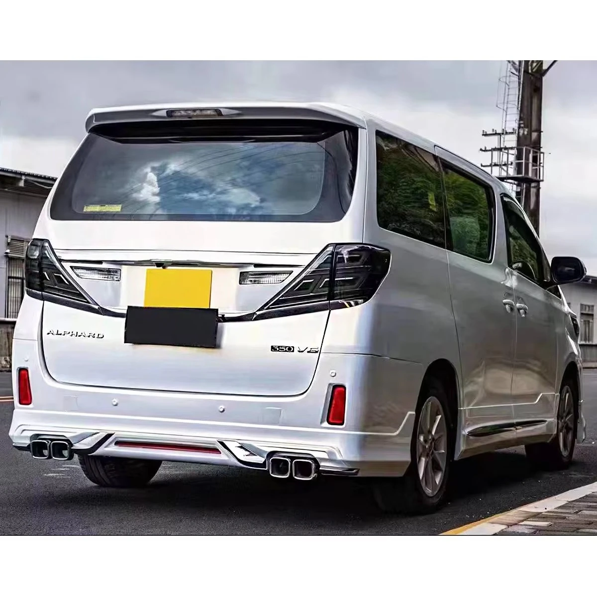Wholesale Auto Parts Bumpers Body Kit for Toyota Alphard 30 SERIES 2008-2014 Upgrade to 2021 SC Modellista.