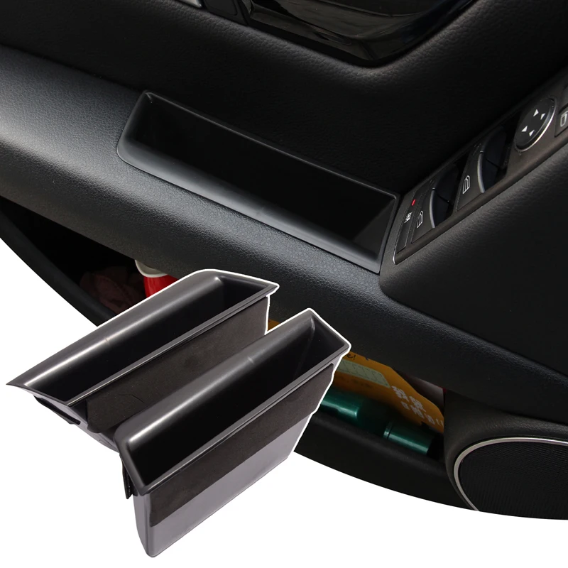메르세데스-벤츠 C 클래스 W204 2008-2014 차량 내부 도어 핸들 수납함 팔걸이 정리함 트레이 액세서리