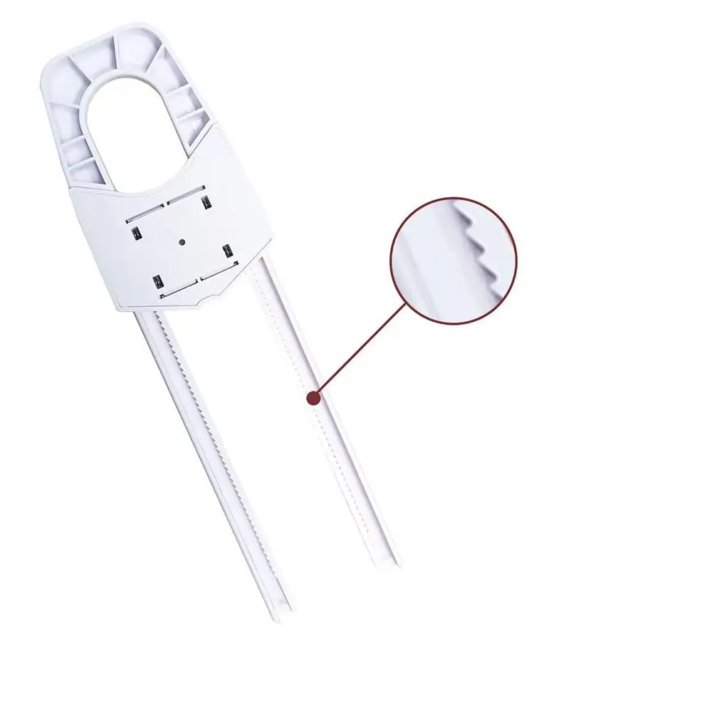 Protezione di sicurezza per bambini Serrature per armadietti a doppia porta per bambini Attrezzature di protezione in plastica Serrature per slot Cinghie Tinta unita
